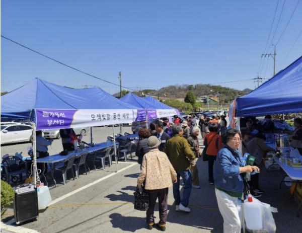 예산군 자원봉사센터, 제53회 '한마음 이동전문봉사의 날' 대술면서 성료